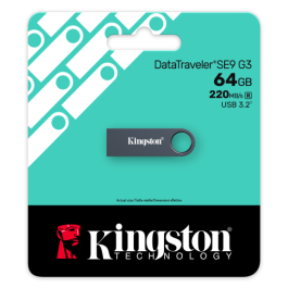 Memoria USB Kingston DataTraveler SE9 G3 USB 3.2 64 GB Negro