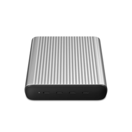 HYPER 245W GaN Cargador de Escritorio 4 Puertos USB-C, Carga Rápida, para Portátiles, Smartphones, Tabletas Negro y Plata Precio: 163.78999956. SKU: S5616671