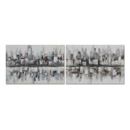 Cuadro DKD Home Decor 120 x 2,8 x 80 cm Abstracto Loft (2 Unidades) Precio: 67.50000004. SKU: S3039063