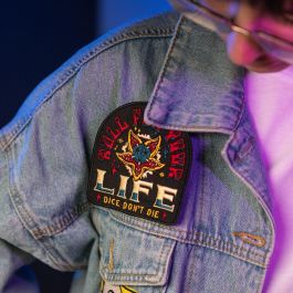 ERIK Set 3 Parches Stranger Things Termoadhesivos/para Coser de Poliéster