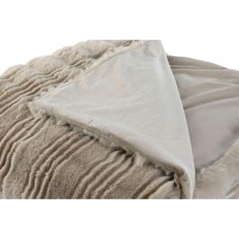 Manta Urban DKD Home Decor Beige 240 x 1 x 220 cm