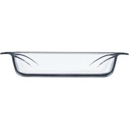 Pyrex PYR3426470297912 Juego de 4 Fuentes para Horno de Vidrio Rectangular, 27/31/35/39 cm