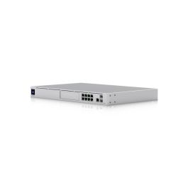 Ubiquiti UDM-Pro Cloud Gateway de Seguridad UniFi con Firewall, VPN, IPS/IDS 3.5Gbps, 9x1GbE RJ45, 2x10G SFP+, NVR 3.5" Rack 1U