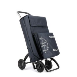 Rolser Carro de la compra termo fresh 4.2 Marengo, 4 ruedas, 50 kg de capacidad