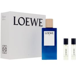 Loewe Cofre Regalo 7 Set de Fragancias para Hombre - EDT 100 ml + Bálsamo 75 ml + EDT 15 ml de Viaje - Elegante y Contemporáneo