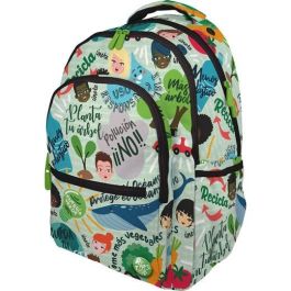 Grafoplás Mochila Rommy Revolution Green 3 Compartimentos C-Candado Adaptable A Carrito Precio: 35.99000042. SKU: B1AZGF438L