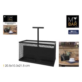 Inde Organizador de Menaje de Mesa Rectangular de Metal - 20.5 cm Largo x 10.7 cm Ancho x 21.6 cm Alto (8 Unidades) Precio: 36.49999969. SKU: B14K9VDLHC