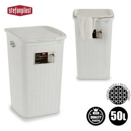 Pongotodo Elegance 50L Blanco Stefanplast 36X54CM (6 Unidades) Pongotodo Elegance 50L Blanco Stefanplast 36X54CM (6 Unidades)