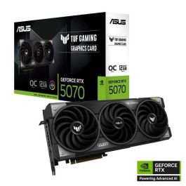 Asus 90YV0LZ0-M0NA00 Tarjeta Gráfica TUF Gaming GeForce RTX 5070 OC Edition 12GB GDDR7 PCIe 5.0 DLSS 4 Ray Tracing Precio: 696.89000029. SKU: B1D6QJJKMC