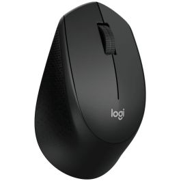 Logitech M330 Silent Plus Ratón Óptico Inalámbrico Silencioso, 1000 dpi, USB 2.4GHz, Ergonómico, 24 Meses Batería, Negro