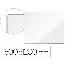 Pizarra Blanca Nobo Premium Plus Acero Lacado Magnetica 1500x1200 mm