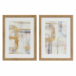 Cuadro Urban DKD Home Decor Multicolor 3 x 40 x 30 cm (2 Unidades) Precio: 14.69000016. SKU: B1BRKZAWLF