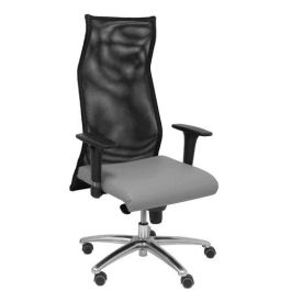 Sillon Piqueras Y Crespo Sahuco Direccion Uso Intensivo (8H) Brazos Regulables Mecanismo Sincro Respaldo Malla Transpirable Negro Y Asiento Tapizado Similpiel Gris Precio: 522.50000022. SKU: S5703754