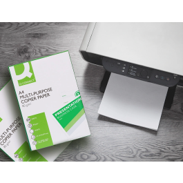 Q-Connect Papel Fotocopiadora Economy Din A4 80 Gramos Paquete de 500 Hojas