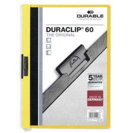 Dosier Clip Duraclip Pvc A4 2209 Pinza Metal 60H Amarillo (Set de 25) Precio: 48.50000045. SKU: B14LQ4JTA4