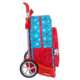 Mochila Escolar con Ruedas Mickey Mouse Clubhouse Fantastic Azul Rojo 33 x 42 x 14 cm Mochila Escolar con Ruedas Mickey Mouse Clubhouse Fantastic Azul Rojo 33 x 42 x 14 cm