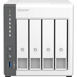 Qnap NAS TS-433-4G Torre Servidor 4 Bahías 3.5"/2.5" 4GB RAM 2.5GbE para Sincronizar y Compartir Archivos y Datos Privado Precio: 417.49999962. SKU: S55157546