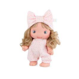 Muñeca piu mono rosa con lunares en estuche, con cuerpo y extremidades de vinilo 25 cm Precio: 29.9596. SKU: B19F6C2WYM