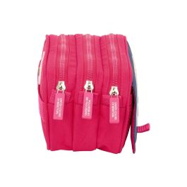 Bolso Escolar Portatodo Safta Triple Big Benetton Cherry 100x215x80 mm Bolso Escolar Portatodo Safta Triple Big Benetton Cherry 100x215x80 mm