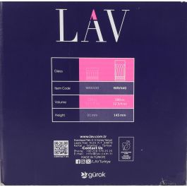 LAV Set 6 Vasos Largos 390Cc Wave (4 Cajas)