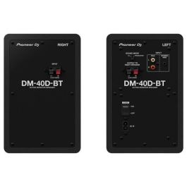 Pioneer DJ PIO4573201242488 DM-40D-BT Par de Altavoces Monitorización Bluetooth Bass Reflex 2x19W DJ/Producción Negro Pioneer DJ PIO4573201242488 DM-40D-BT Par de Altavoces Monitorización Bluetooth Bass Reflex 2x19W DJ/Producción Negro