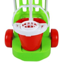 Carro limpieza grande con escoba,fregona, cubo y recogedor. - modelos surtidos