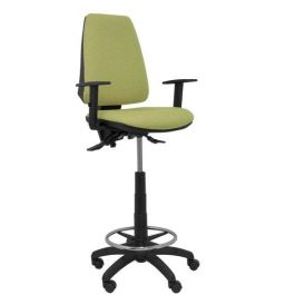 Taburete Piqueras Y Crespo Elche S Brazos Regulables Ergonomico Mecanismo Asincro Regulable En Altura Aro Reposapies Cromado Ruedas Nailon Asiento Y Respaldo Tapizados Bali Verde Oliva Precio: 297.50000049. SKU: B1J87DT5VW