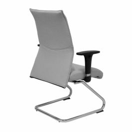 PIQUERAS Y CRESPO Sillon Albacete confidente patin bali gris claro PIQUERAS Y CRESPO Sillon Albacete confidente patin bali gris claro