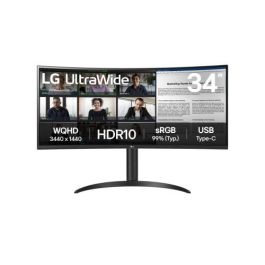 LG Monitor 34" 34WR50QK-B Wide Quad HD 3440 x 1440 Curvo 1800R Negro Precio: 269.50000033. SKU: B1KCPCHRR4
