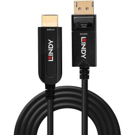 LINDY 38492 Cable DP 1.2 a HDMI 2.0 AOC 4K 30m DisplayPort a HDMI