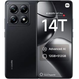 Smartphone Xiaomi 14T Pro 5G 6,67" 12 GB RAM 512 GB Negro Precio: 596.78999996. SKU: B14CWV4L3V