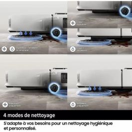 Samsung VR7MD97A14G Aspiradora robot Jet Bot Combo AI con Estación de limpieza, desinfección por vapor y Reconocimiento de objetos