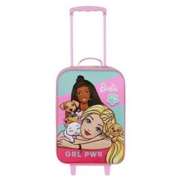 Karactermania Maleta trolley soft 3D Barbie Pets 33 x17 x52 cm Edad: 3+ años