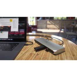 Corsair TBT100 Thunderbolt 3 Dock con 2x HDMI 2.0, 2x USB 3.2 Gen 2 Type-C, Lector SD, 100W, para Mac/Windows