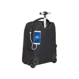 Safta Trolley Portatil 15,6''+Tablet+Usb 47.50x37x21 cm Negro 900D Gucci Nylon + Pvc Leather