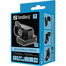 Sandberg USB Chat Webcam 1080P HD Sandberg USB Chat Webcam 1080P HD