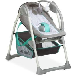 HAUCK Trona evolutiva 2 en 1 Sit'N Relax - Tumbona y Silla con Arco de Juego, Arnés de Seguridad y Diseño de Corazones