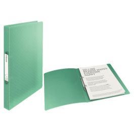 Carpeta Esselte 2 Anillas 25 mm Din A4 Colour Ice Polipropileno Color Verde 4 unidades