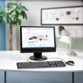Logitech K120 - USB, AZERTY, Black