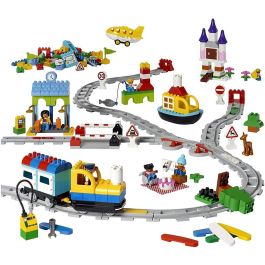 Lego Education Coding Express - Set de Programación Infantil con Tren Interactivo Push & Go, 234 Ladrillos DUPLO y App.