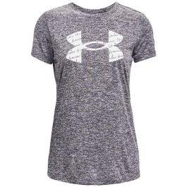 Camiseta de Manga Corta Mujer Under Armour Tech Twist Gris 8 Años