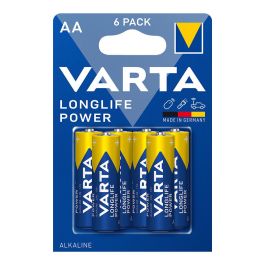 Pila alkalina longlife power aa - lr06 varta (blister 6 unid.) ø14,5x50,5mm Precio: 3.69000027. SKU: S7901116