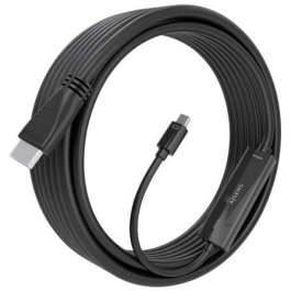 AISENS - CABLE CONVERSOR MINI DP A HDMI 4K@60HZ, MINI DP/M-HDMI/M, NEGRO, 5.0M