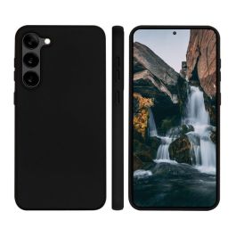 dbramante1928 Funda Greenland para Samsung Galaxy S23, Night Black - Plástico 100% Reciclado y Reciclable, Protección Antigolpes