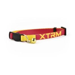 Nayeco X-Trm Collar para Gato Rojo Ajustable con Cierre de Seguridad, 20-33 cm x 1 cm, 3 Unidades
