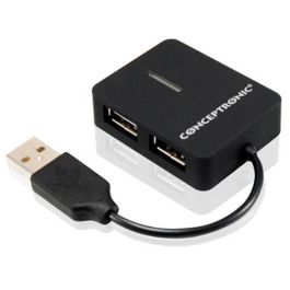 Conceptronic Hub Externo USB 2.0 4 Puertos 480 Mbps Precio: 10.58999986. SKU: B1HPGBK6L9