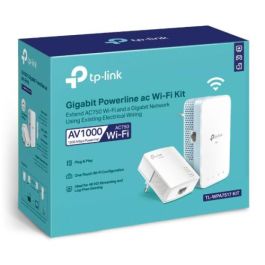 TP-LINK TL-WPA7517 KIT Adaptador de Red PowerLine 1000 Mbit/s Ethernet Wifi Blanco