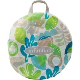 Infantino INF0773554031270 Piscina de bolas evolutiva 3 en 1 con capota anti-UV y mosquitera