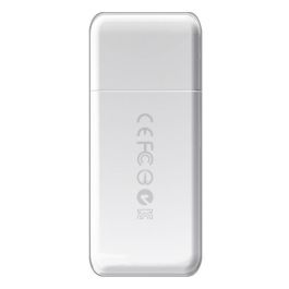 Transcend RDF5 Lector de Tarjetas USB 3.1 Gen 1 Tipo-A para SD y microSD, Blanco