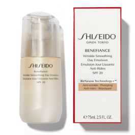 Shiseido Benefiance Wrinkle Smoothing Day Emulsion SPF20 Crema Antiedad con Protección Solar 75 ml Precio: 58.98999986. SKU: S0569363